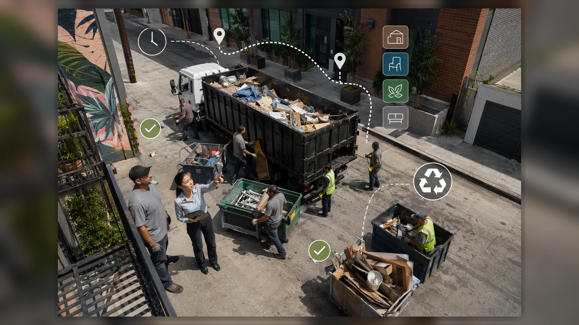 How Easy Waste Management Handles Waste Removal Jobs Across LA
